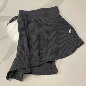 Feat Waffle Knit Pajama Shorts